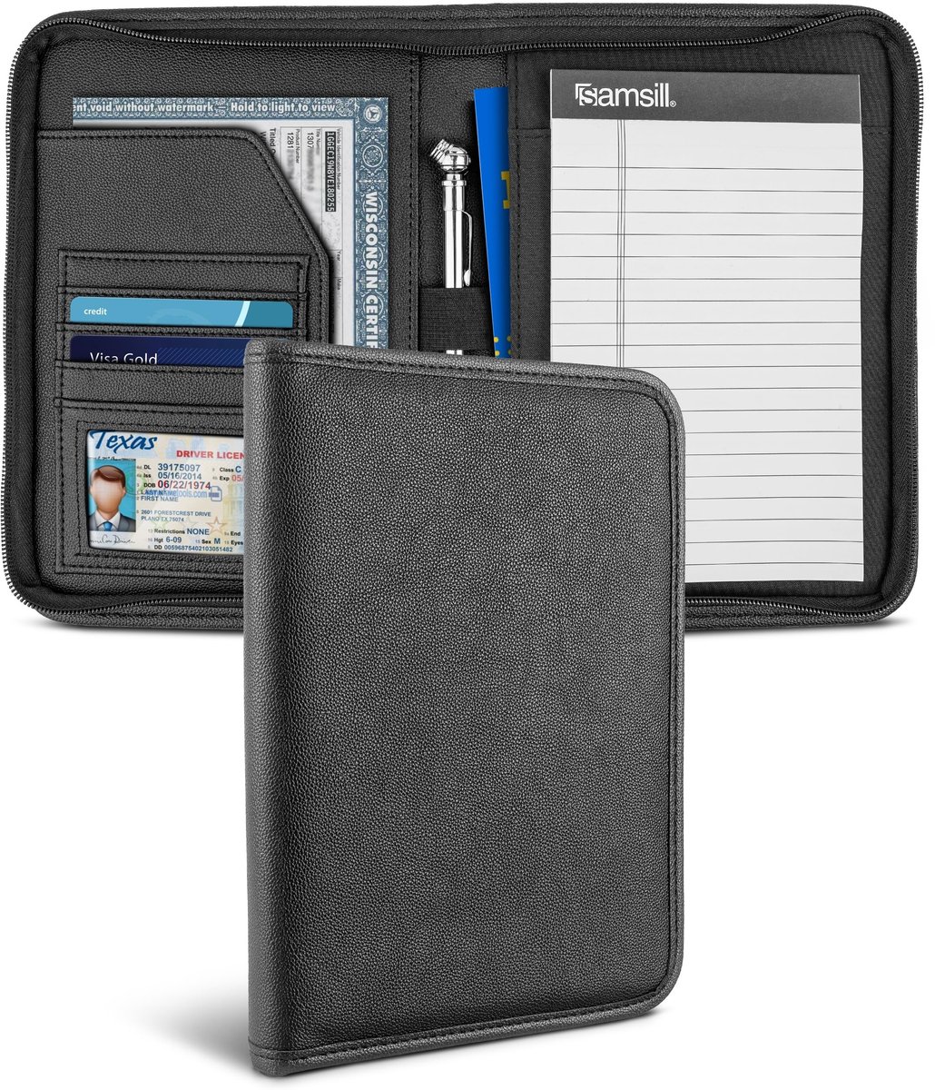Elzusha - Organiser voor auto documenten - Zwart