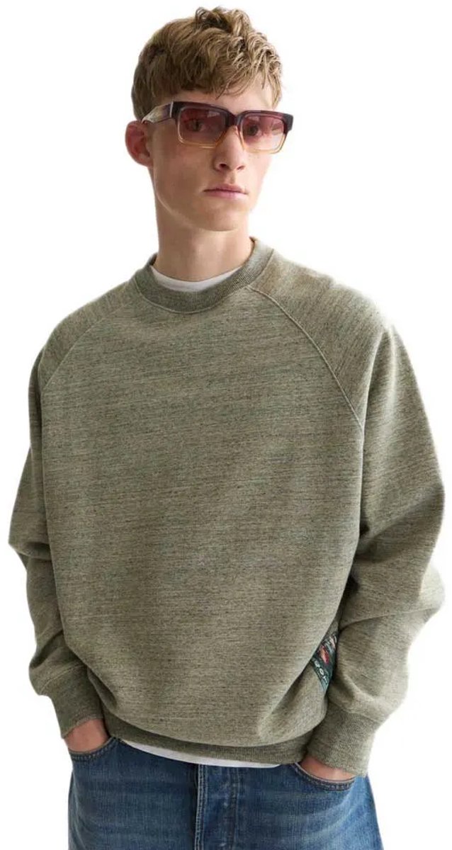 Melange loose-fit sweatshirt
