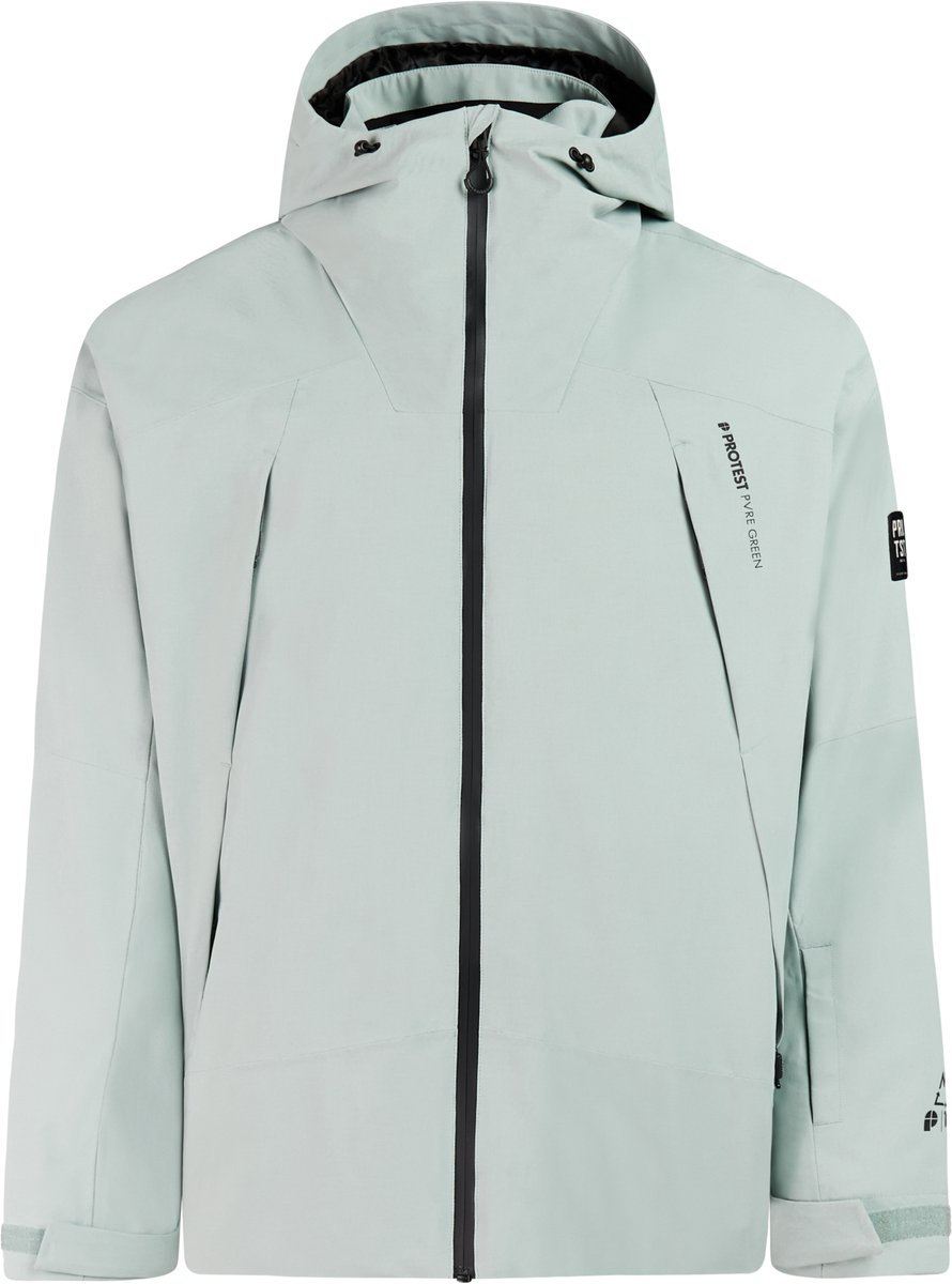 Protest PRTDrifter Skijas Heren Waterkolom 10K Skipasvak Winterjas Moonstonegrey