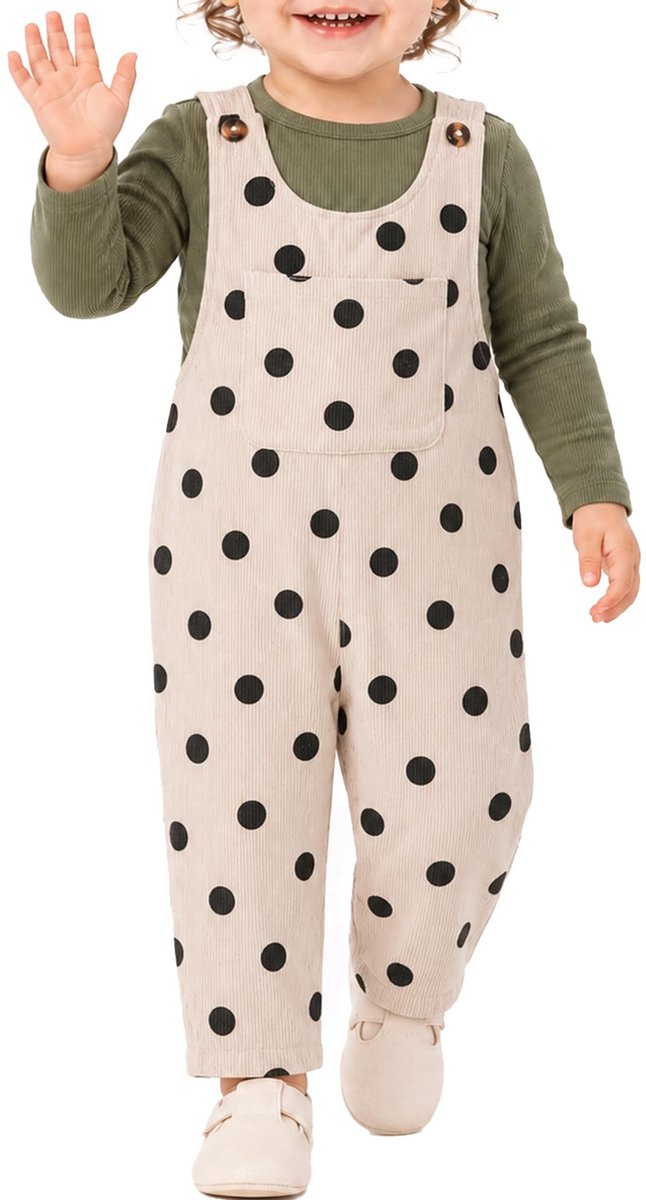 Elzusha - Corduroy Dungarees voor Baby's en Peuters