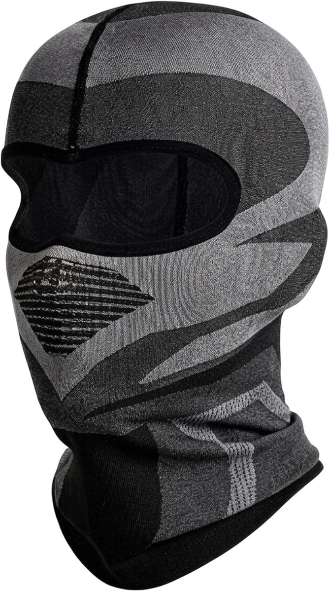 Airsoft masker - Zwart - Universele maat - Ademend Bivakmuts Gezichtsmasker - Unisex Outdoorgebruik