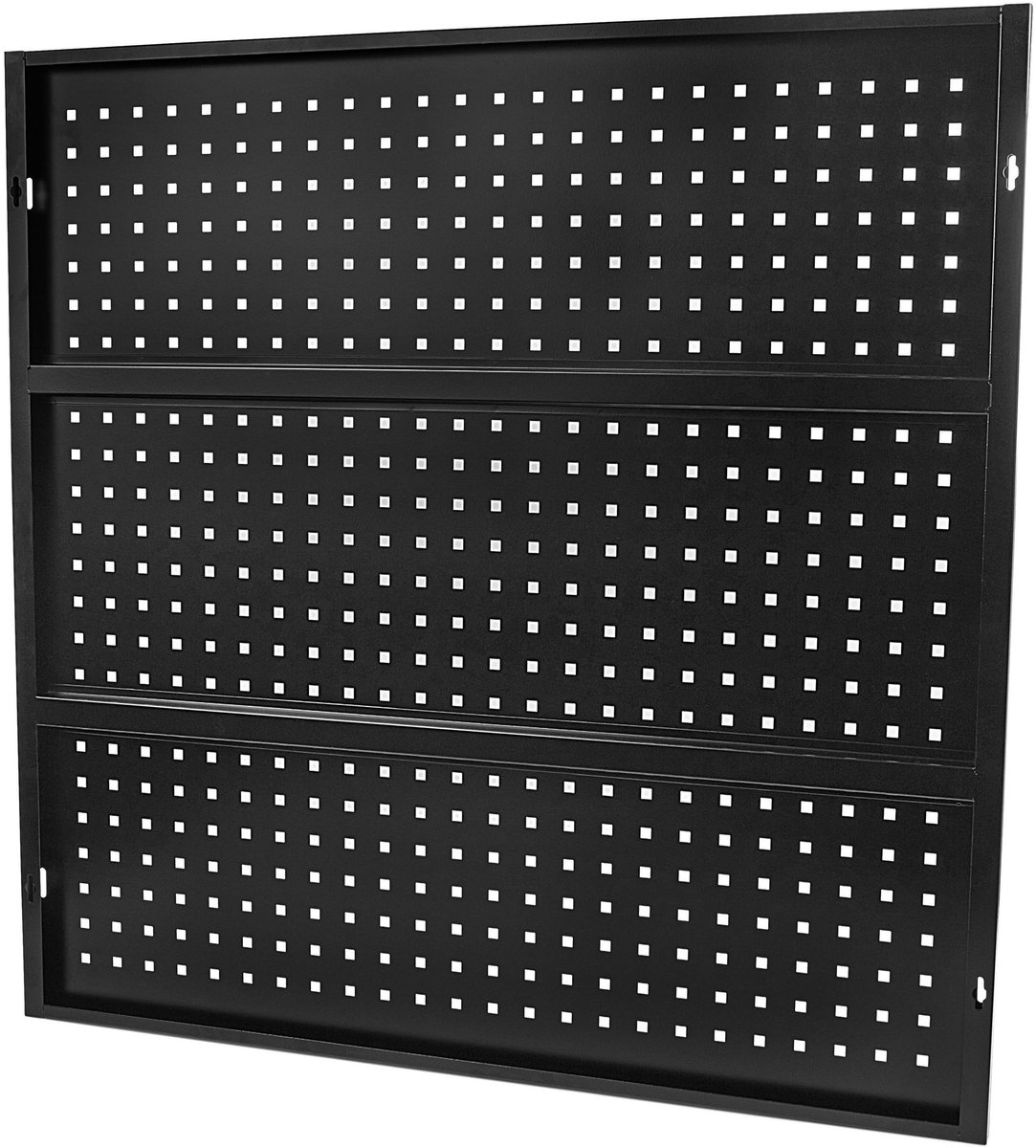 HBM 100 x 100 cm Heavy Duty Gereedschapswand Bord 15 kg Draagvermogen 1 mm Achterwand