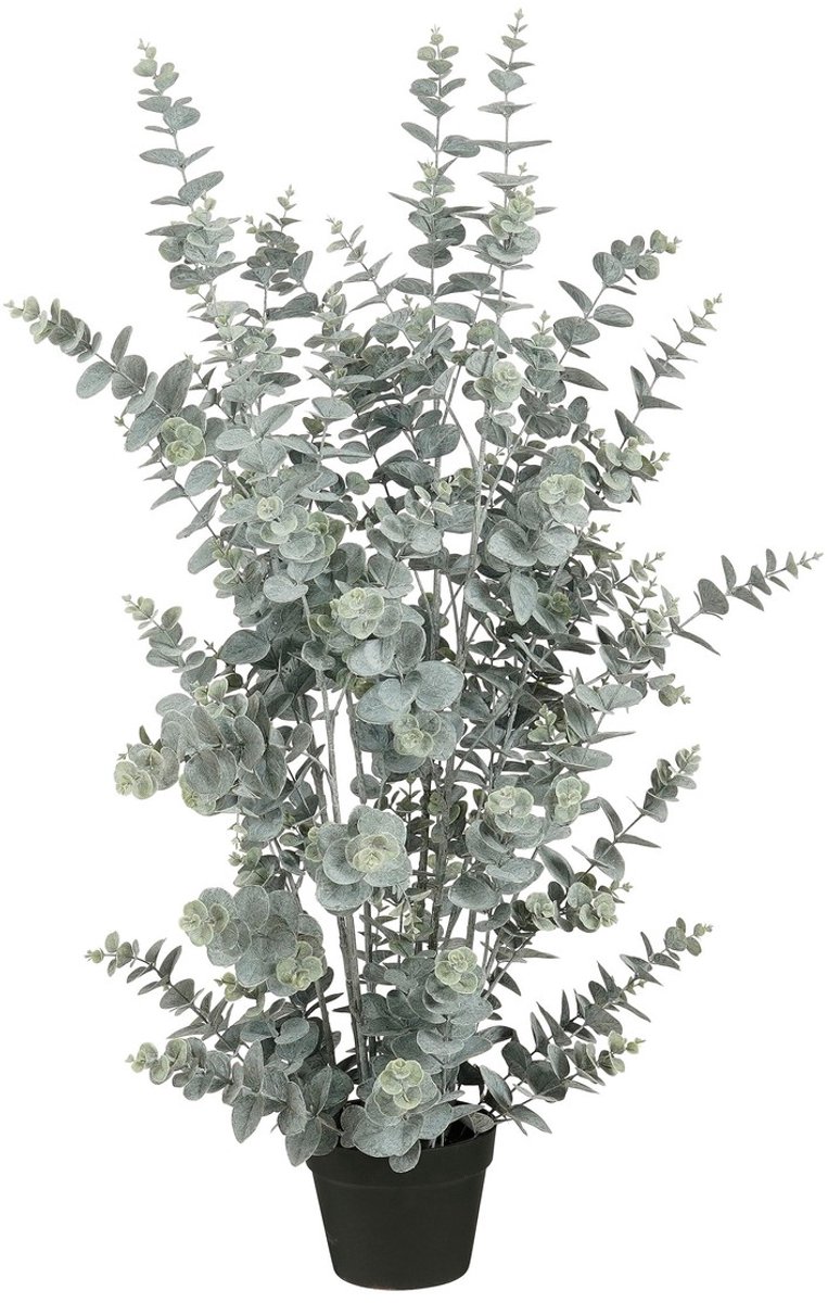 Mica Decorations Eucalyptus Kunstplant in Pot - H113 x Ø40 cm - Groen