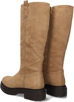 Wysh Romy Laarzen - Suède - Meisjes - Camel - Maat 36