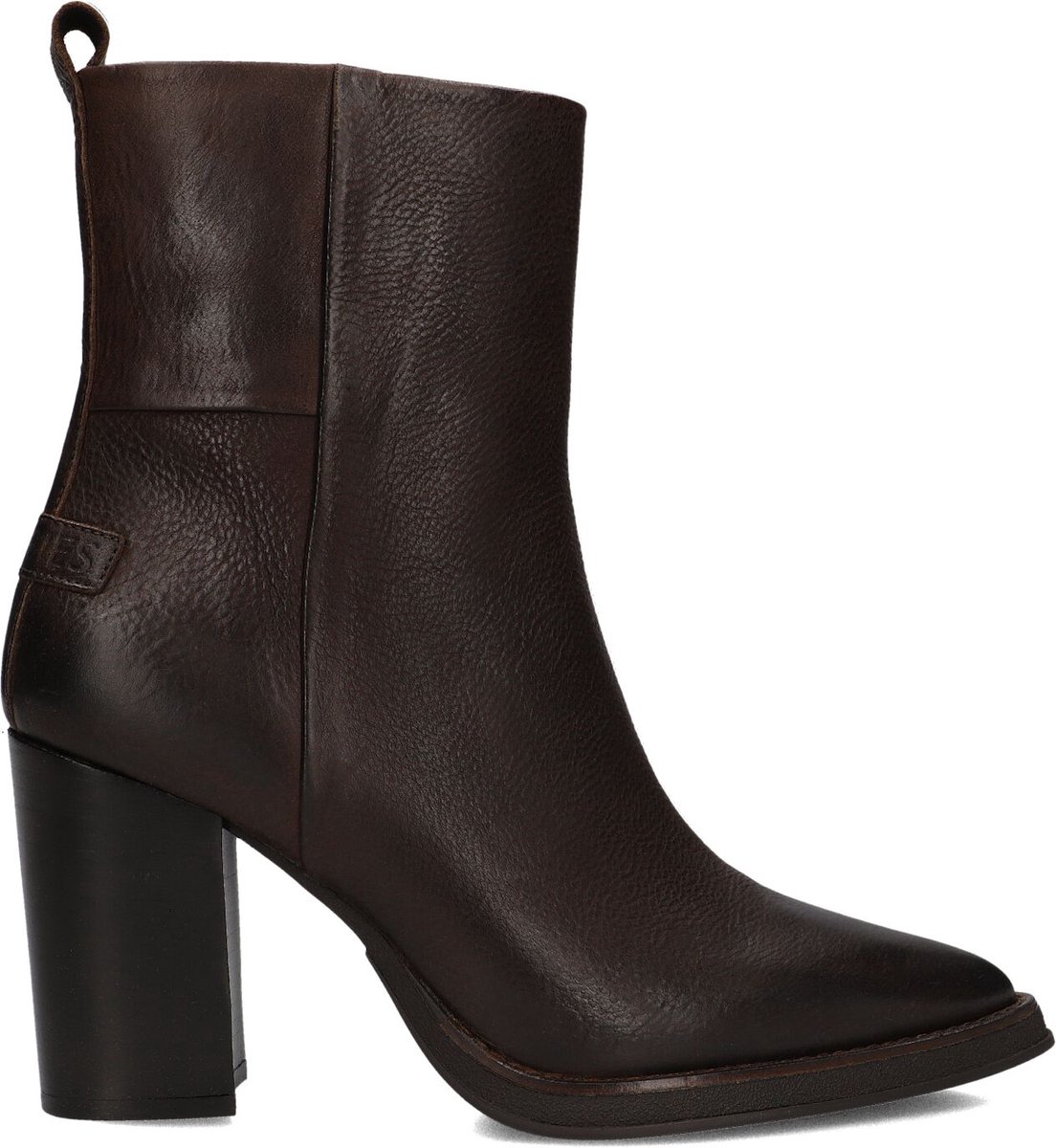 Shabbies Amsterdam - GRUNCH AMI Ankle Boot Leather Dark Brown - Maat 37