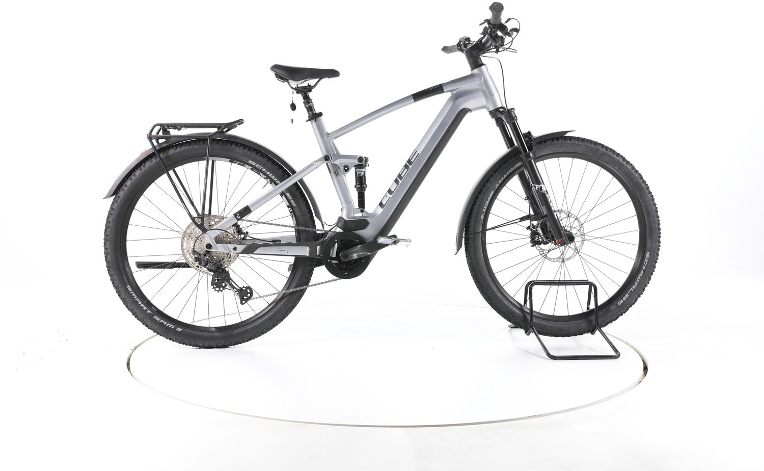 Cube Stereo Hybrid 120 Allroad SUV E-Bike Bosch Accu 750Wh 29 2023 grijs Pro