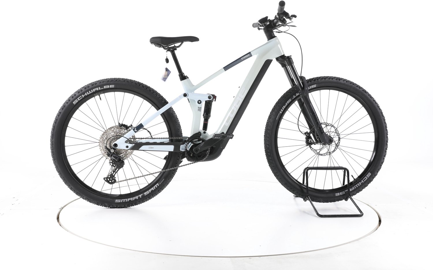 Cube Stereo Hybrid 140 HPC Pro 750 Elektrische full-suspension mountainbike Accu