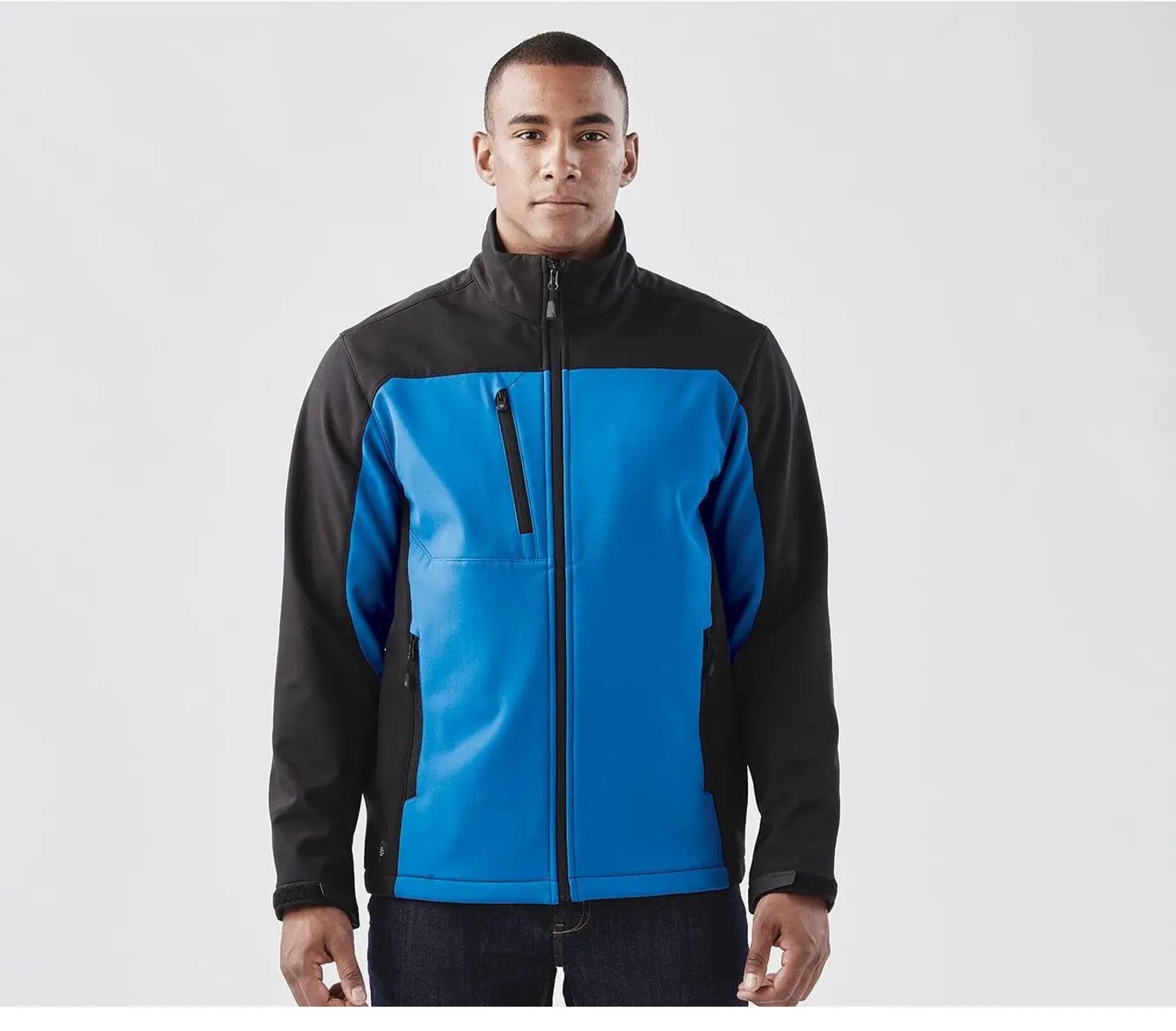 Stormtech Men´s Cascades Softshell Jacket ST131 Azure Zwart