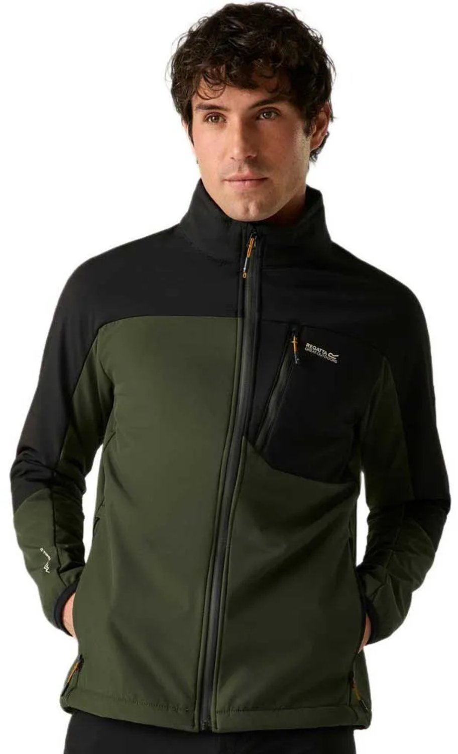 Regatta Moutdale Softshelljack Man Zwart