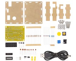 Frequentieteller - 1Hz-50MHz - LED DIY-kit met behuizing