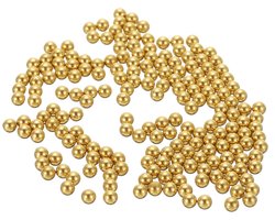 Messing precisieballen 2,5 mm - 200 stuks - H62 koperlegering