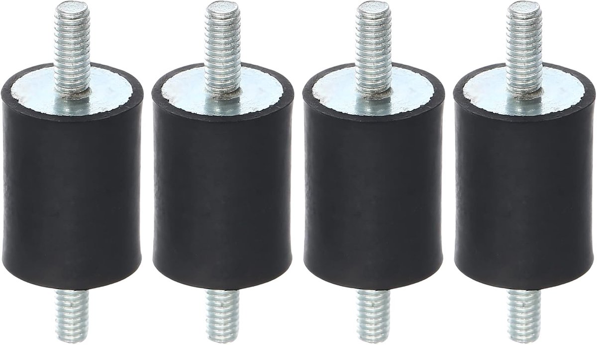 4 Stuks M4 Anti-Trillingsrubber Isolator Bevestiging 15x20mm Voor Automotoren