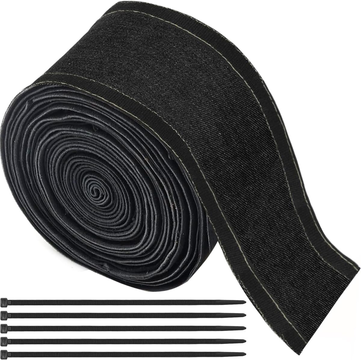 Welding Torch Cable Cover Cowboy Style Cover, MIG/Plasma Cable Sleeves for TIG Cover 4 Meters & 13 Feet Length with Cable zip ties