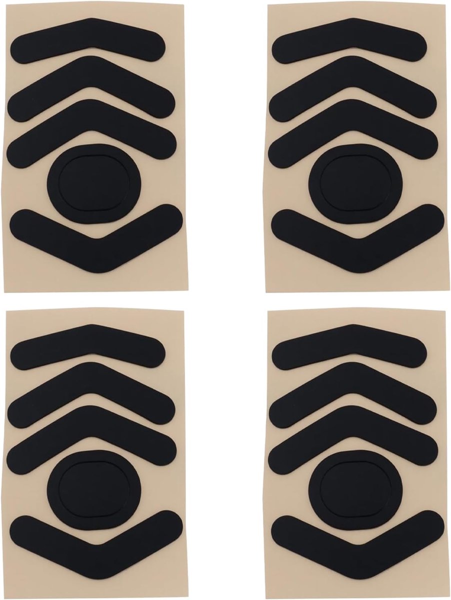 4 Set Muis Skate Pads Compatibel met Logitech G604 Lightspeed Gaming Mouse