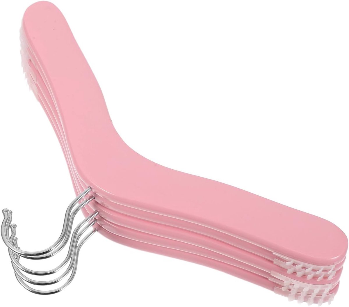 5 houten babyhangers: kledinghangers voor baby's en kinderen voor de kinderkamer - kledingrek voor pasgeboren baby's voor babymeisjes en jongens