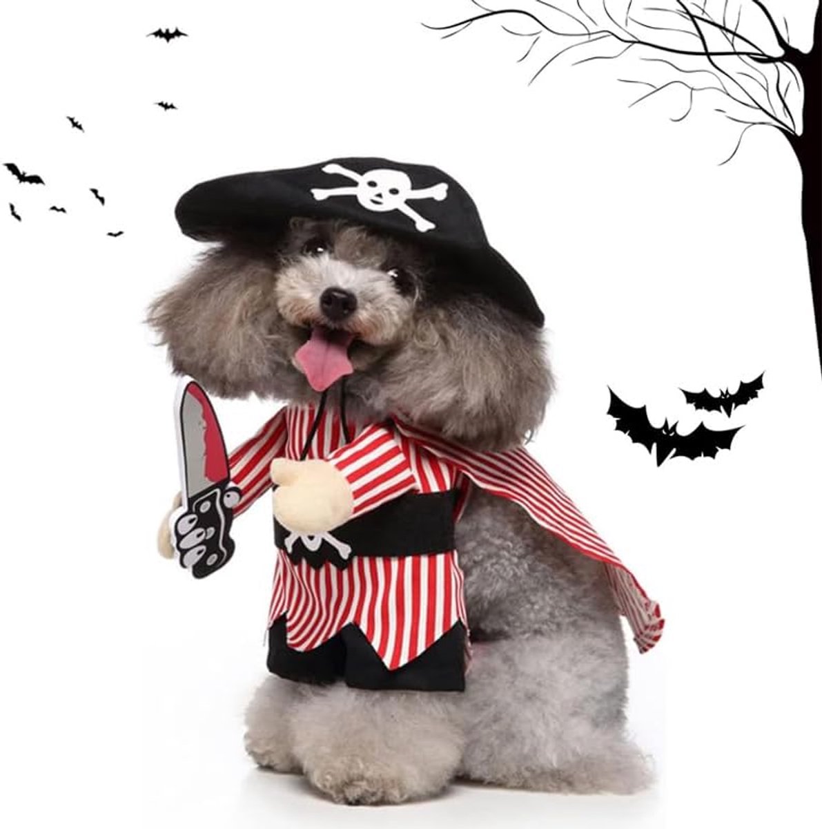 Halloween-kostuum voor honden, kleding voor huisdieren, kleine honden, creatief, Halloween, cosplay voor huisdieren