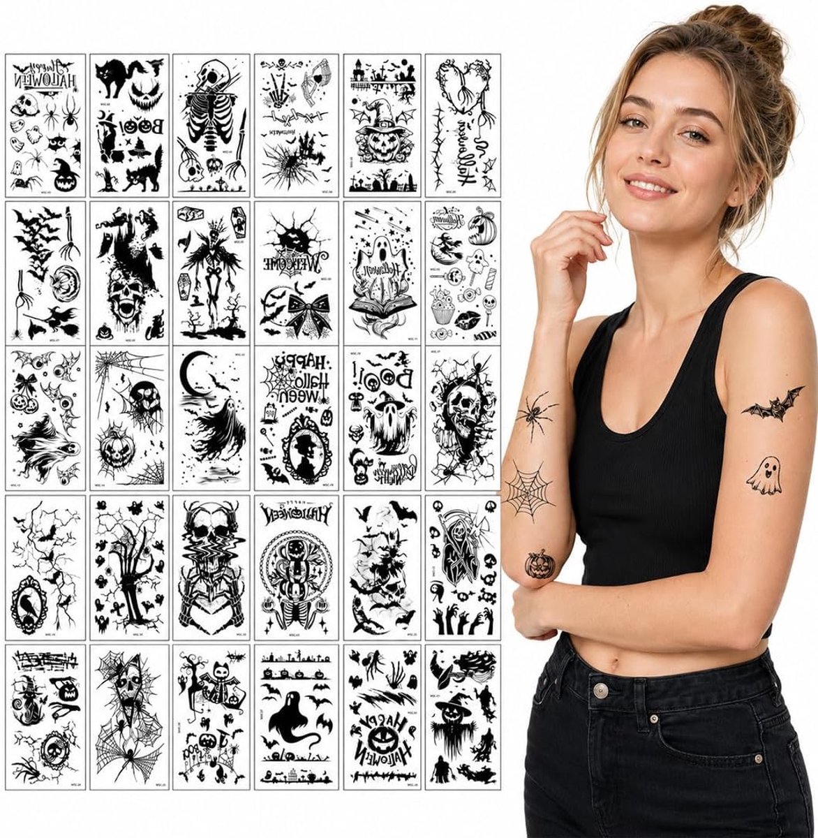 Tijdelijke tatoeages - voor kinderen en jongeren, ideaal voor feestdagen en school