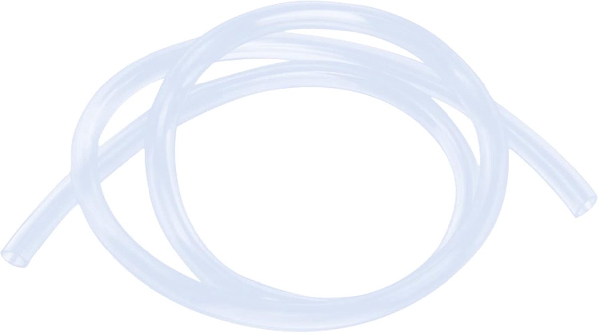 Lengte 1.5m, 6mm ID, 10mm OD, Flexibele siliconeslang, water- en luchtslang voor pompoverdracht