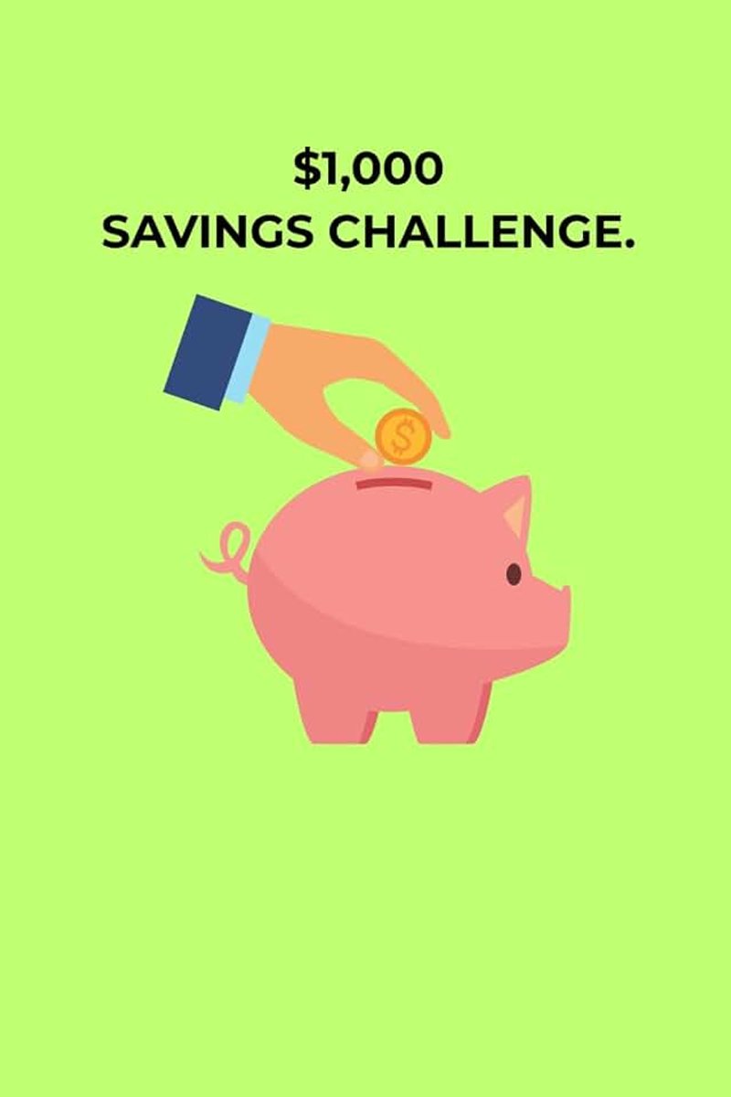 Savings Challenge: 100 Savings Trackers for Kids and Adults