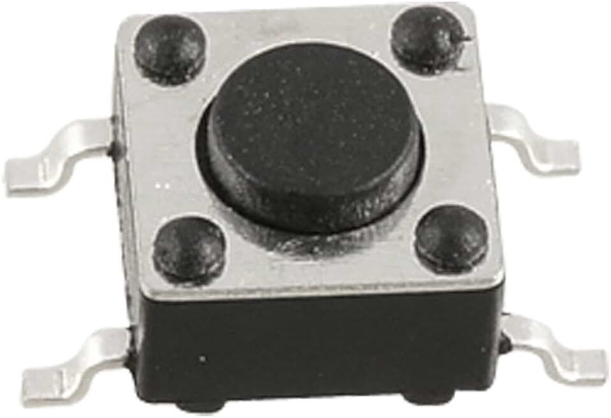 Momentary Tact Tactiele Drukknop Schakelaar SMD PCB 4 Pin 6 x 6mm x 4.3mm