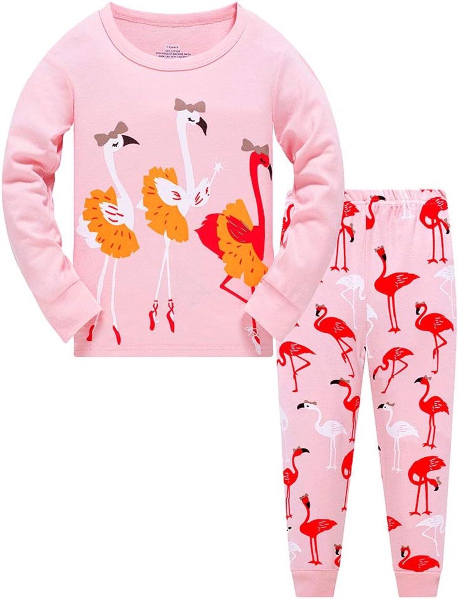 Kerstmis Pyjama Set Peuter Kleding Slaapmode Dier Gedrukt Nachtkleding Winter Lange Mouw PJ's 2 Stuk Outfit Kerstmis Gift voor Kinderen