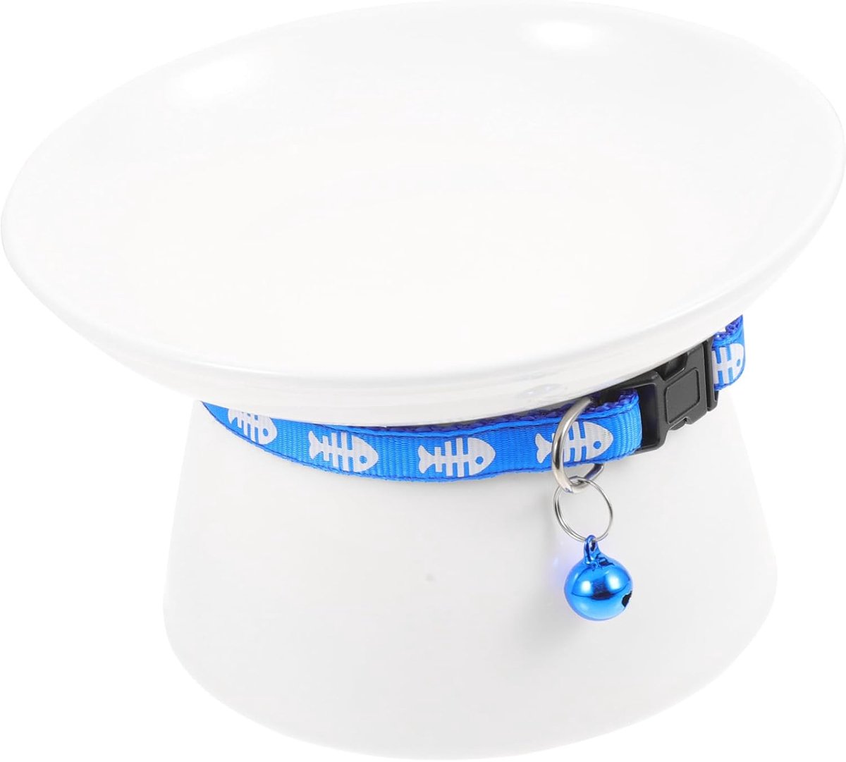 Kattenvoerbak Keramische Anti- Kattenkom Comfortabele Voedingservaring Voor Katten Puppies Grote Capaciteit Eenvoudig Te Reinigen