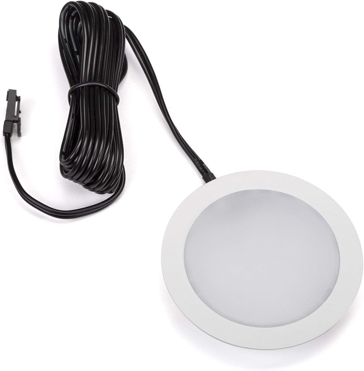 5 stuks LED-inbouwspot Giulia, wit, ultraslim 65 x 12 mm / 12V / 3W