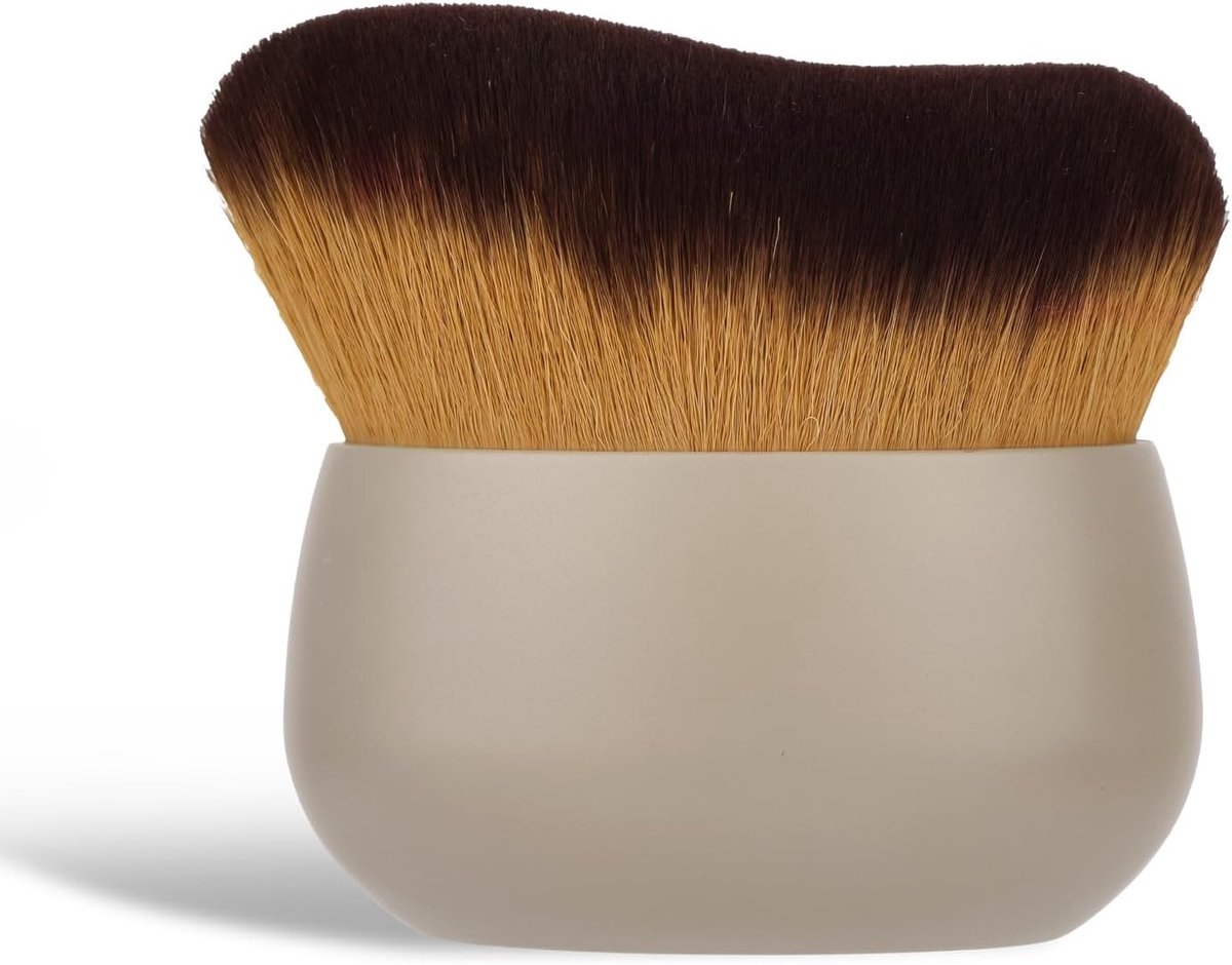 Grote Body Makeup Borstel voor Zelfbruiners, Perfecte Applicator voor Evene Aanbrenging op Gezicht, Hals, Rug en Benen, Geschikt voor Nat en Droog Gebruik