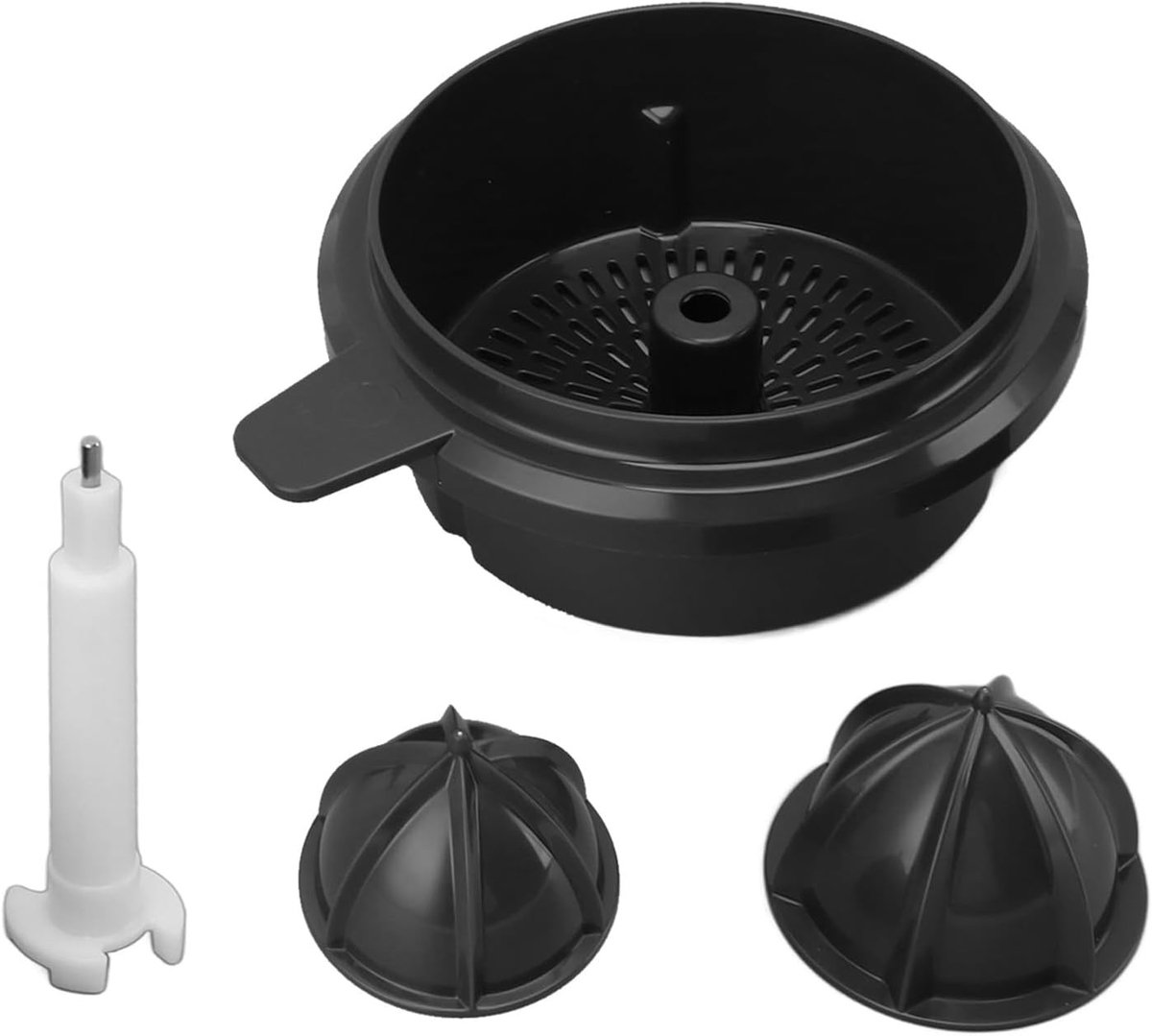Citruspers voor het maken van verse sap, accessoires voor Thermomix met zeef en kegel, ideaal voor sinaasappels en citroenen