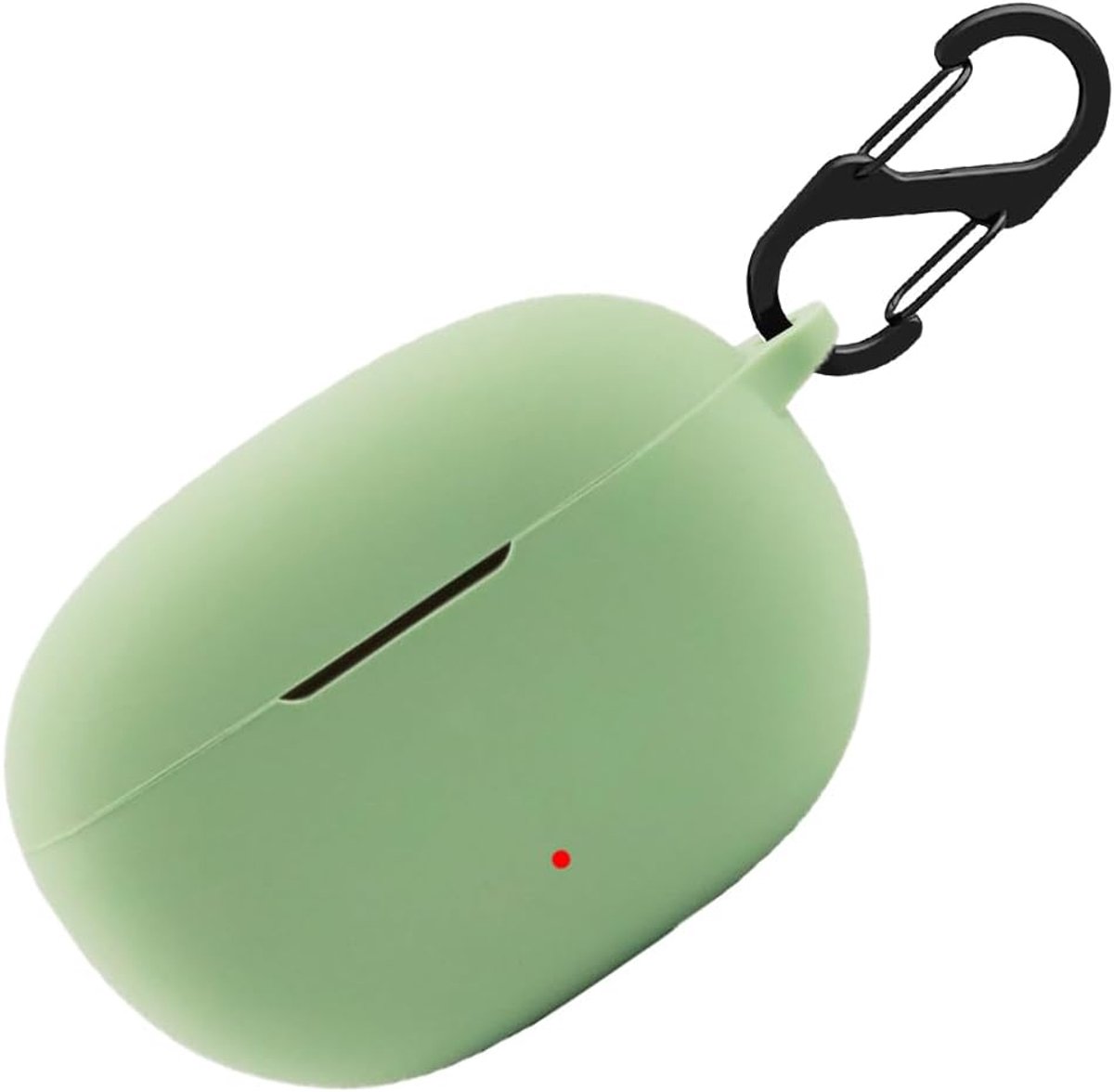 hoesje voor Beats Studio Buds+ tas, stootvaste beschermhoes en huid beschermhoes voor Beats Studio Buds Plus met sleutelhanger (groen)
