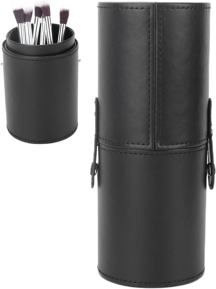 Ronde Make-up Borstelhouder voor Organisatie van Make-up Accessoires en Tools