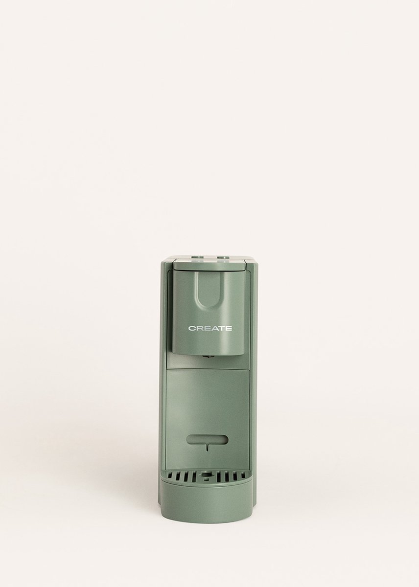 CREATE - Nespresso-capsule-espressomachine (20 bar) met opvangbak - Salie - THERA EASY