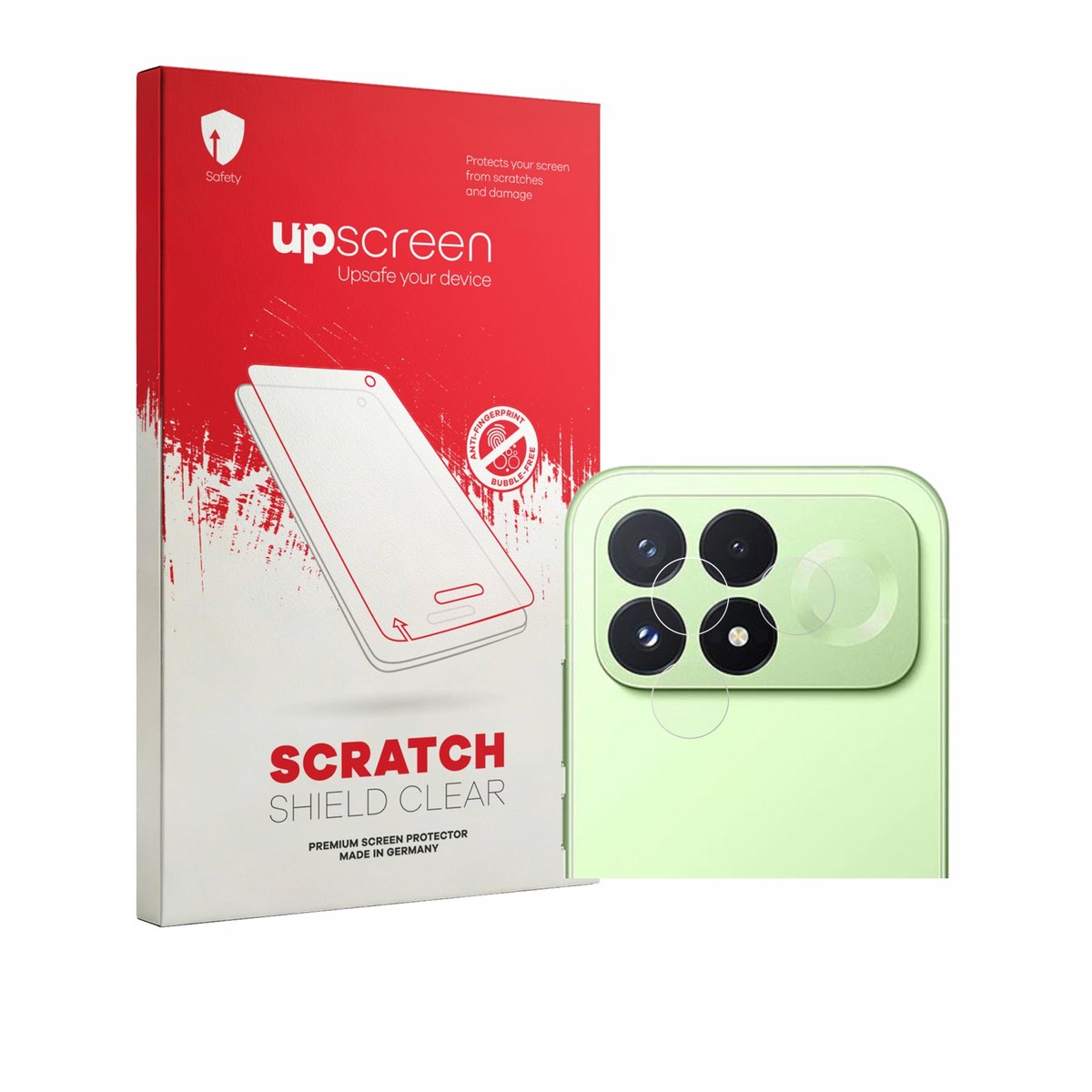 upscreen - Screenprotector voor Xiaomi Poco F9 Pro (ALLEEN Camera Lens) - Folie Beschermfolie transparant