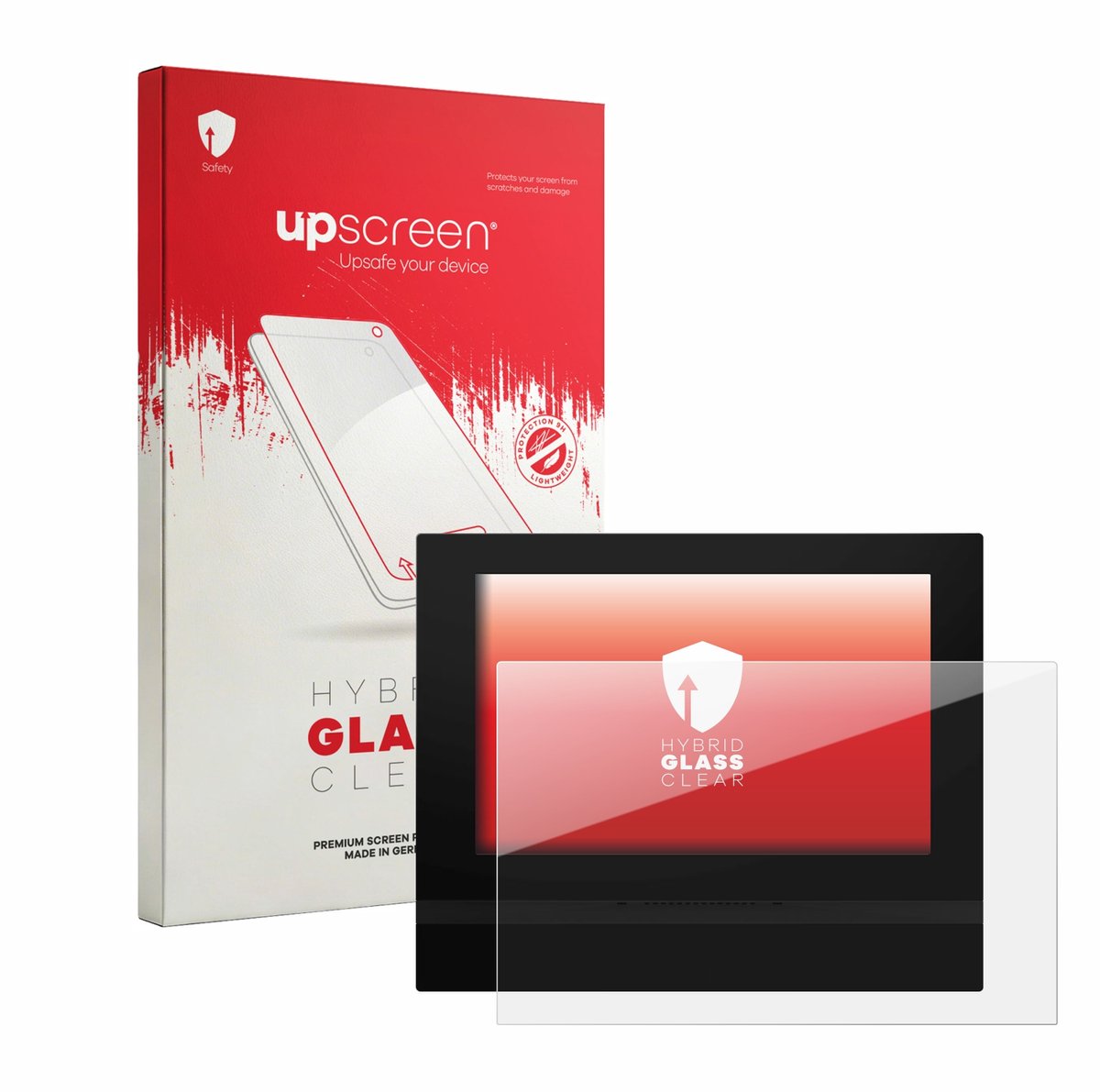 upscreen - Screenprotector voor 2N Indoor Talk - Folie Beschermfolie Beschermglas transparant