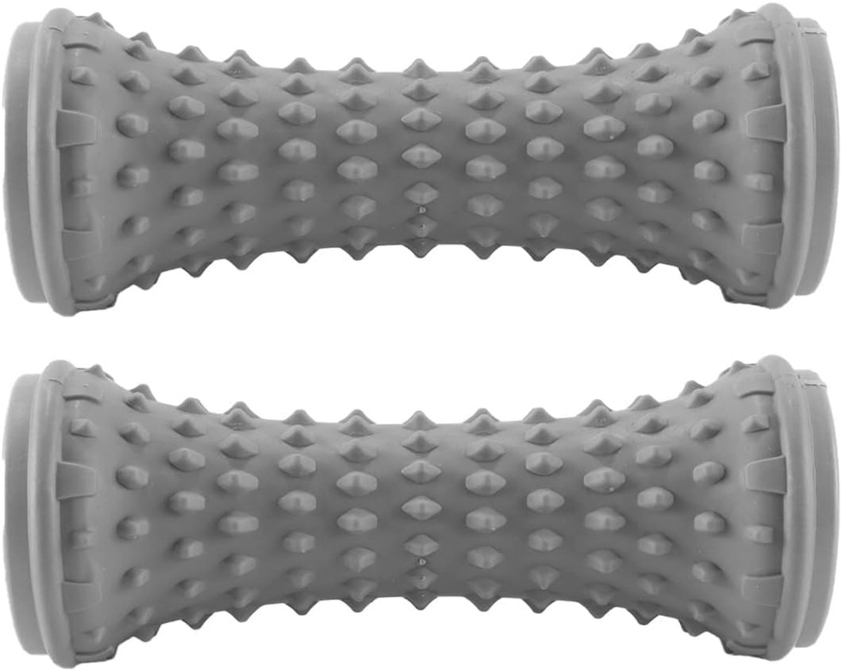 2 stuks voetmassagerollen, fasciarollen, draagbaar drukpuntmassageapparaat ter verlichting van plantaire fasciitis pijn in de voetboog