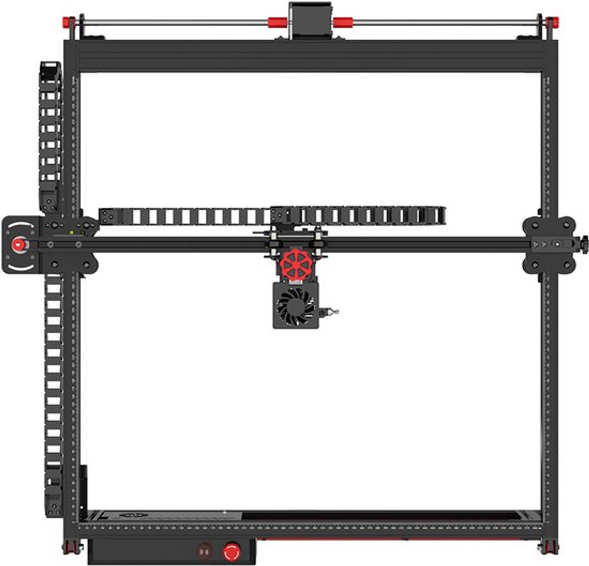 Lasergraveur TS2 20W - 450x450 mm Werkoppervlak - 20 Watt Vermogen - Tafelblad Snijmachine - Laser Cutter