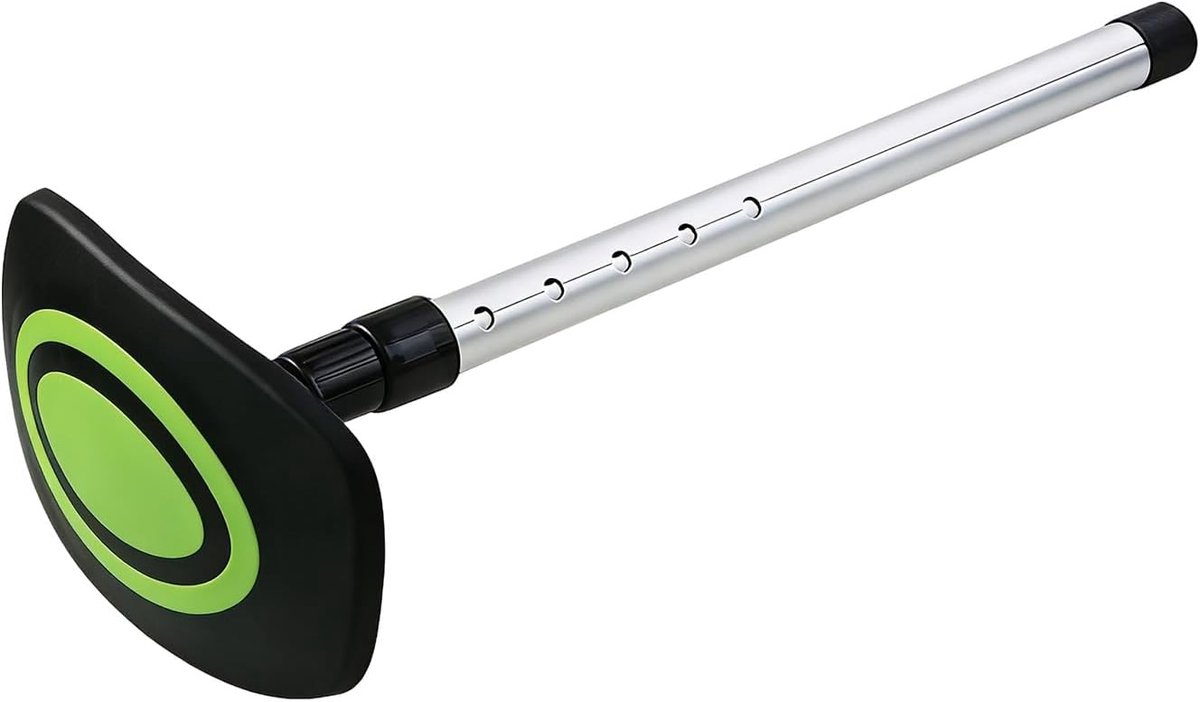 Golftasstandaard telescopische steun aluminium voor golftas transport