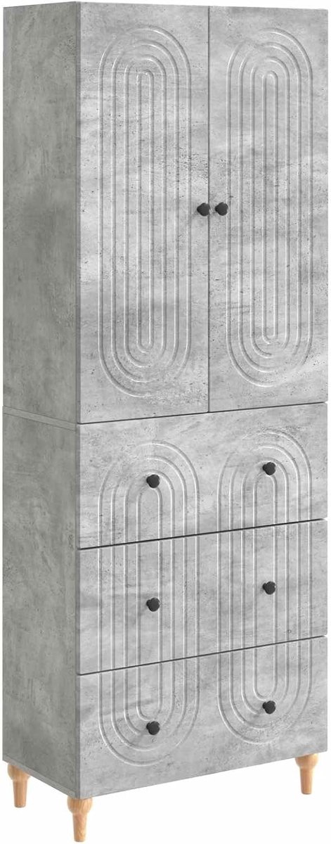 2-delig, van technisch hout