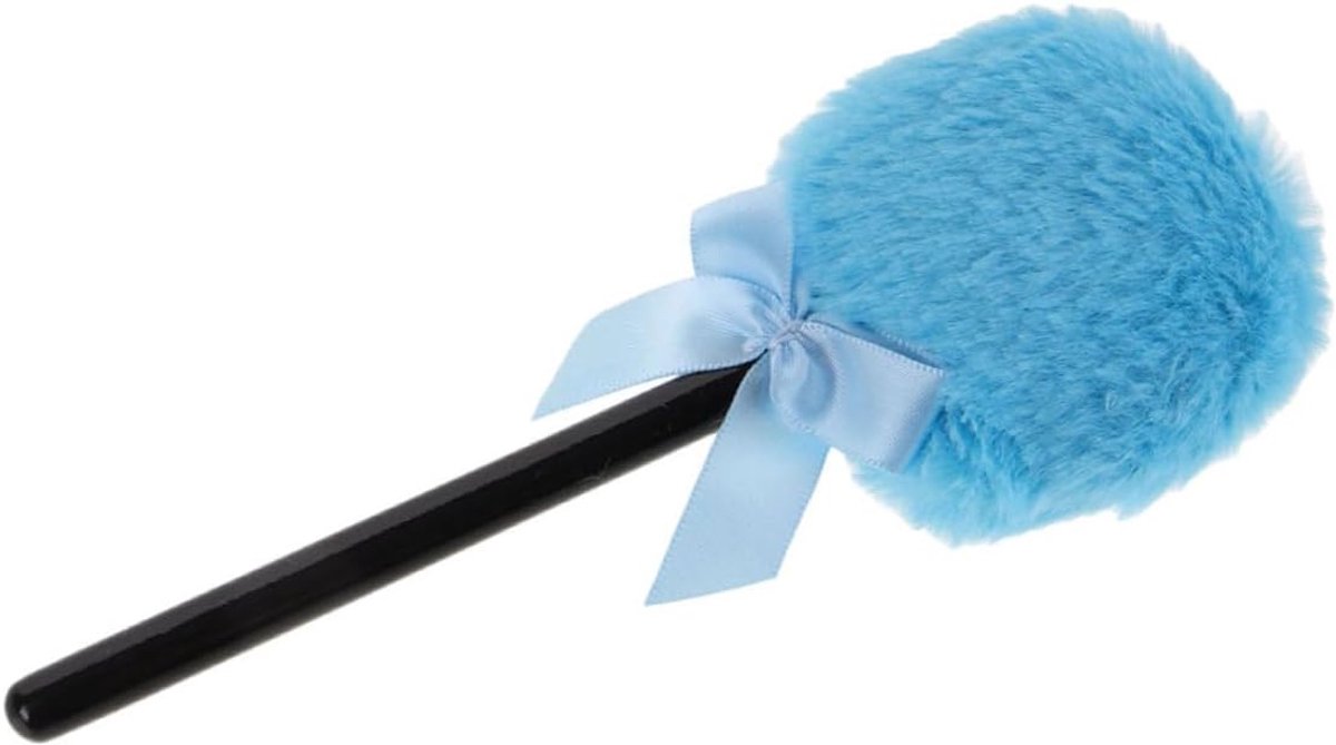Lollipop Vorm Puff Met Lange Handgreep Zachte Make-up Applicator Voor Losse Lichaamspoeder Voor Dagelijkse Make-up Stageprestaties