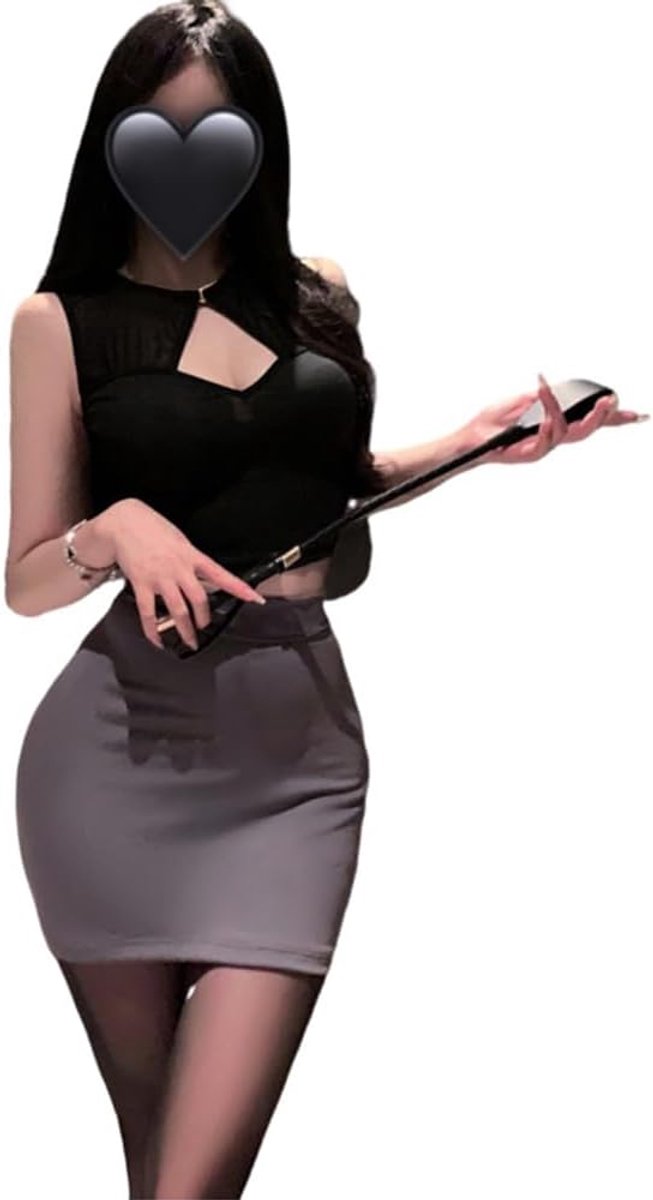 Sexy hip knuffelen rok cosplay vrouwelijke secretaresse uniform OL uniform verleiding nachtclub leraar ondergoed