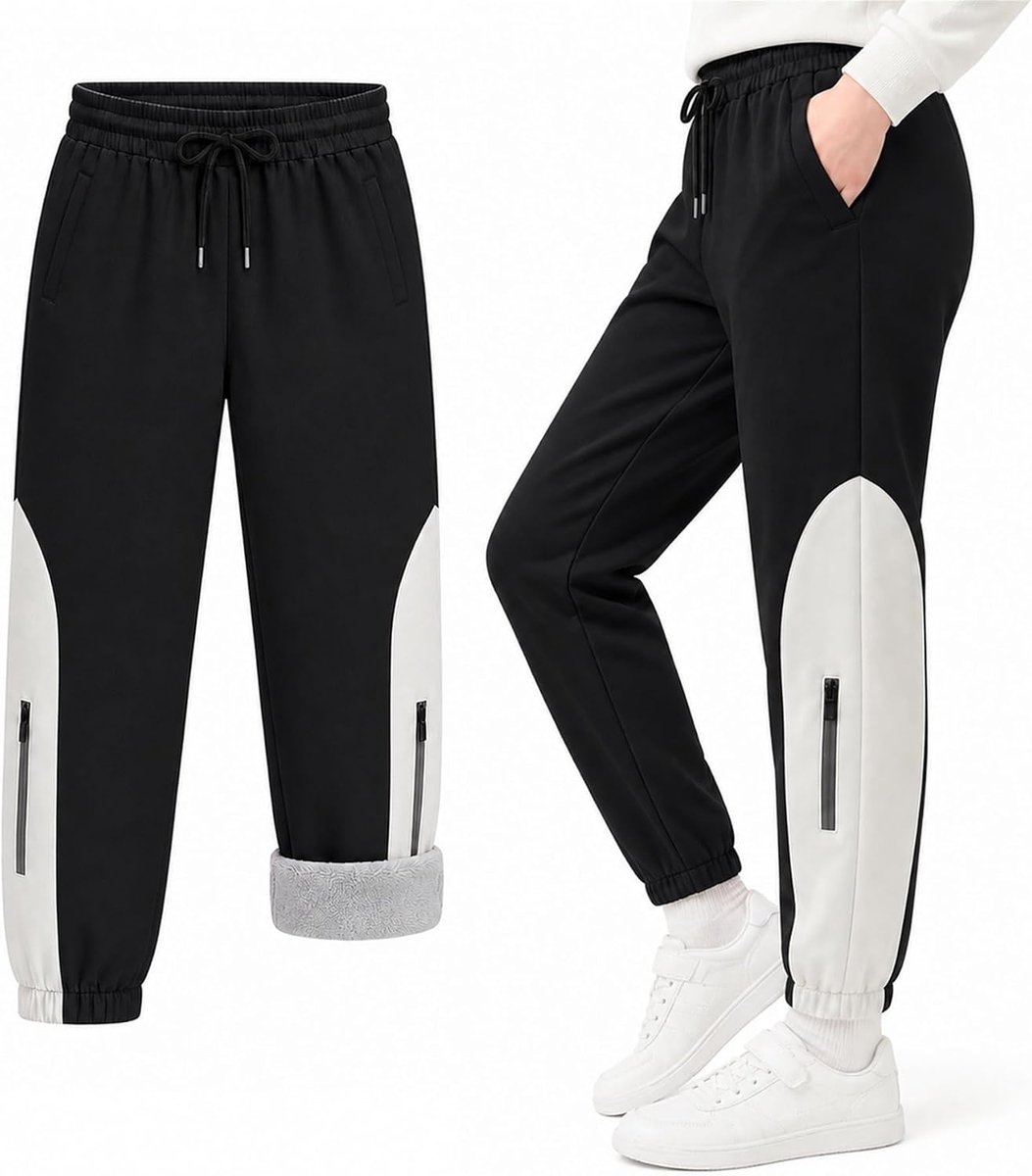 Waterdichte outdoorbroek voor kinderen met fleecevoering, 5-13 jaar
