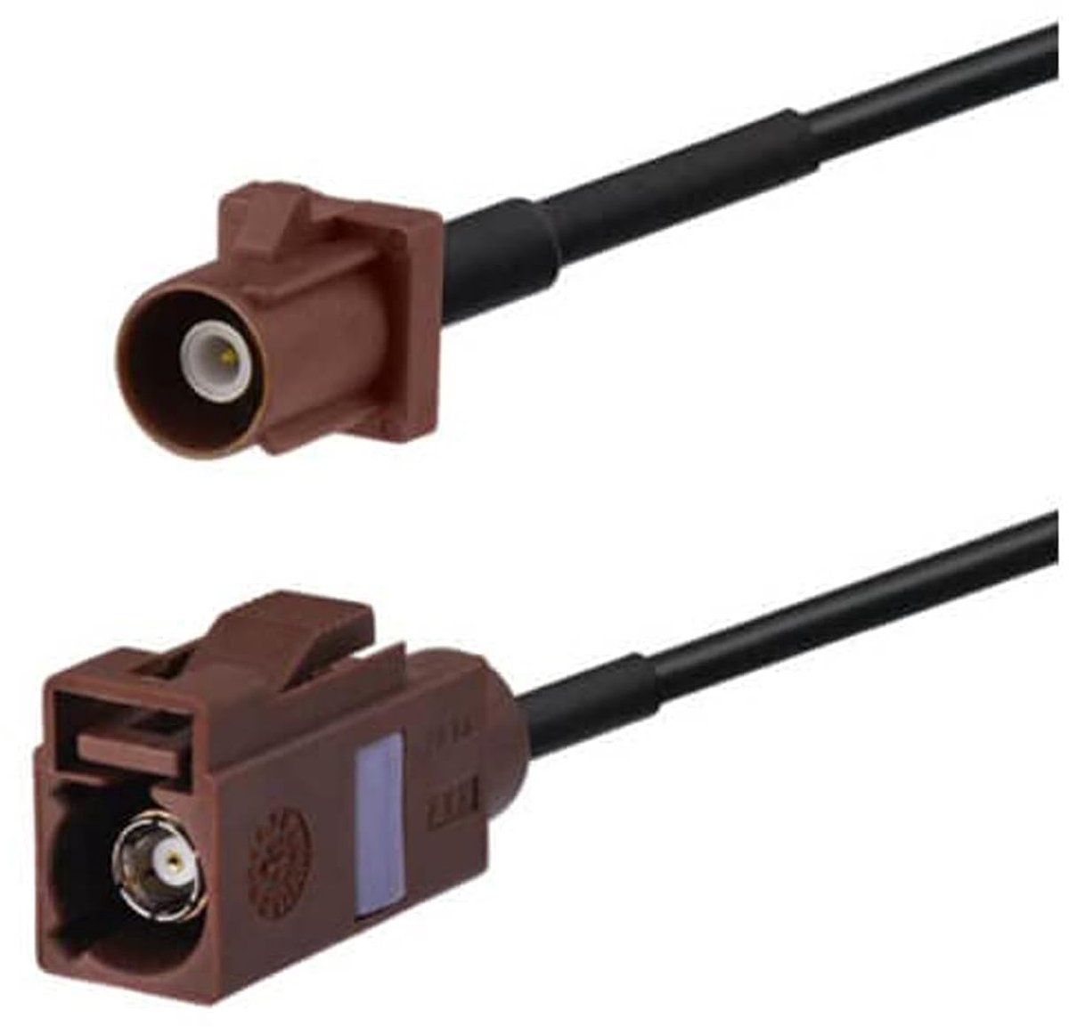 Auto Antenne Extension Kabel F Type Bruin Mannetje naar Vrouwelijke Vlechtkabel 3m