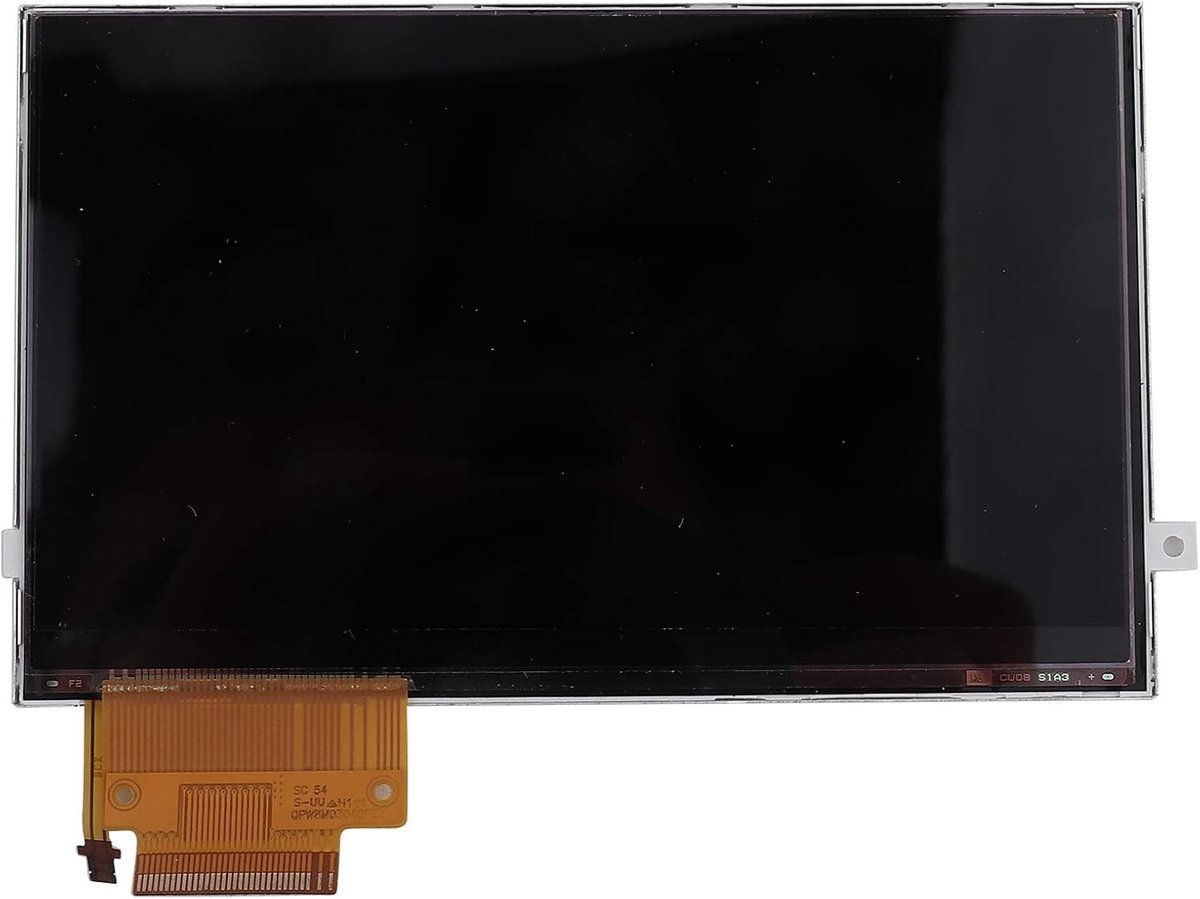Vervangend LCD-scherm 14x13x1 met backlight voor consoles van 2000 tot 2004, inclusief displayonderdeel