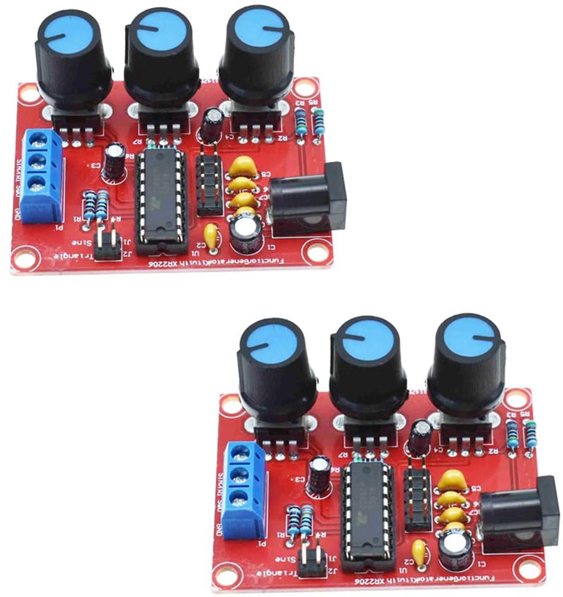 2 STKS XR2206 Module Sine Triangle Square Output Board