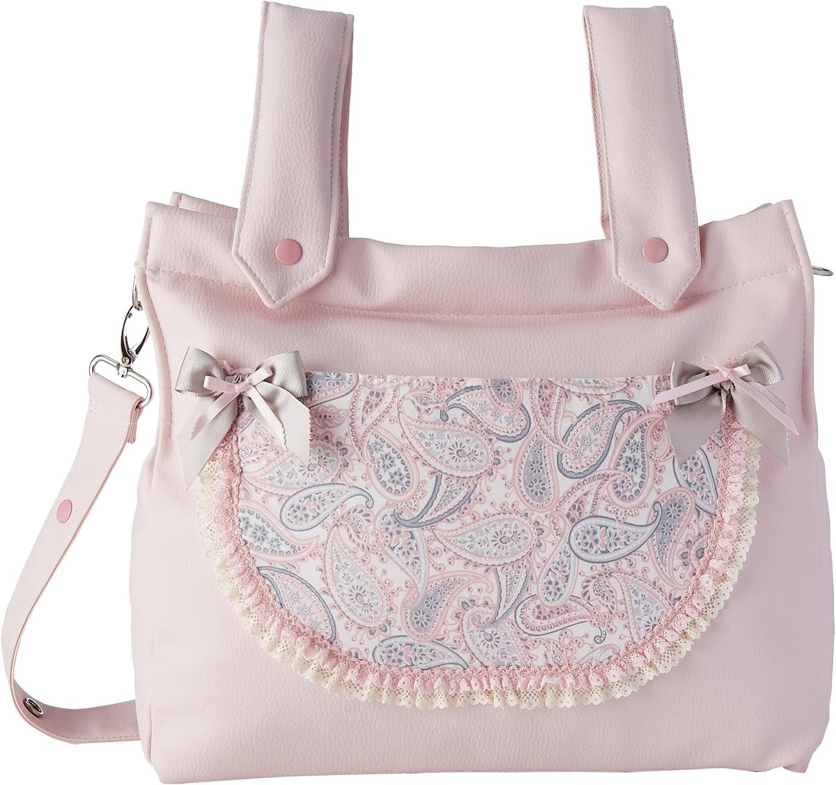 Caramelo broodtas voor kinderwagen, roze