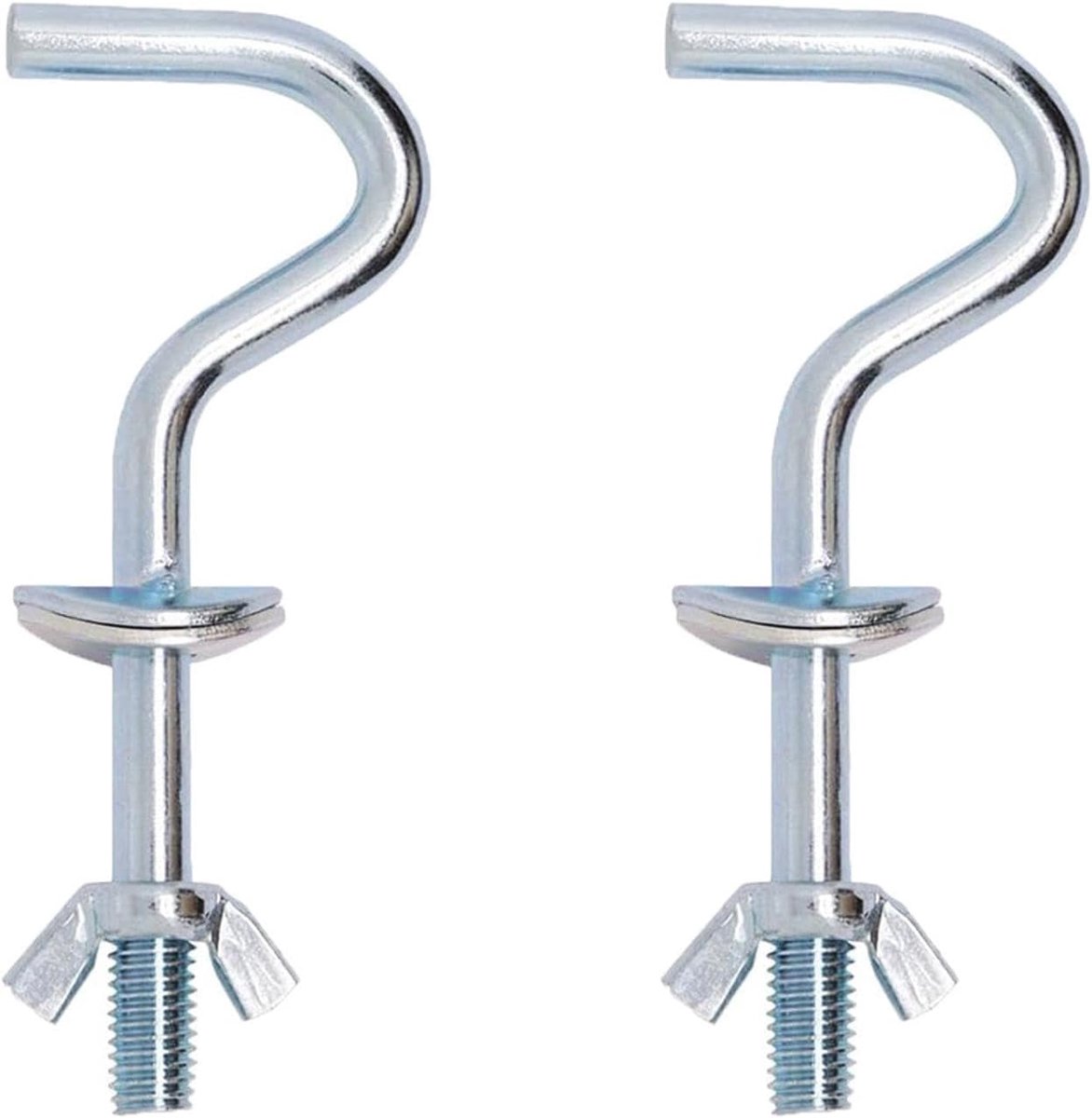 Dailygoods- Hangmatbeugel Hoogwaardig Materiaal - Schommelhaak - Schommelstoel Hangers - Metalen Bevestiging - 2 Stuks - Corrosiebestendig