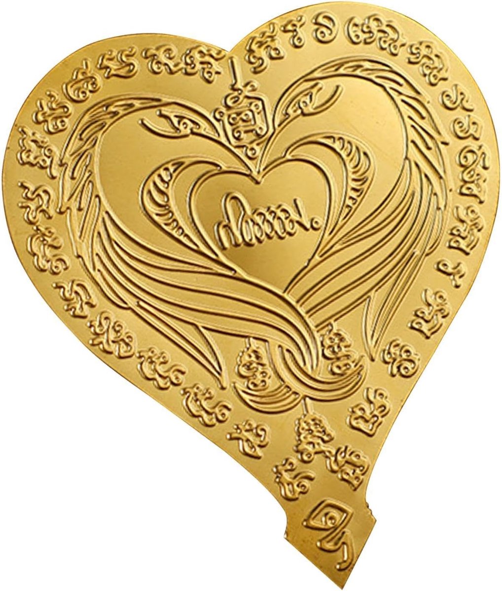 Gold Card, Gold Thai Thaise Boeddha Charm Card