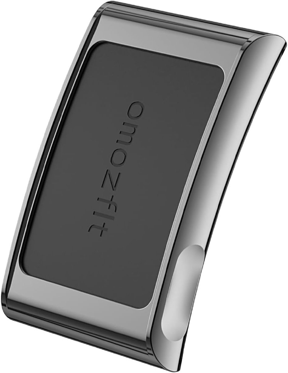 Dailygoods - Metalen Hoesje Compatibel met Amazfit Helio Strap, Zwart