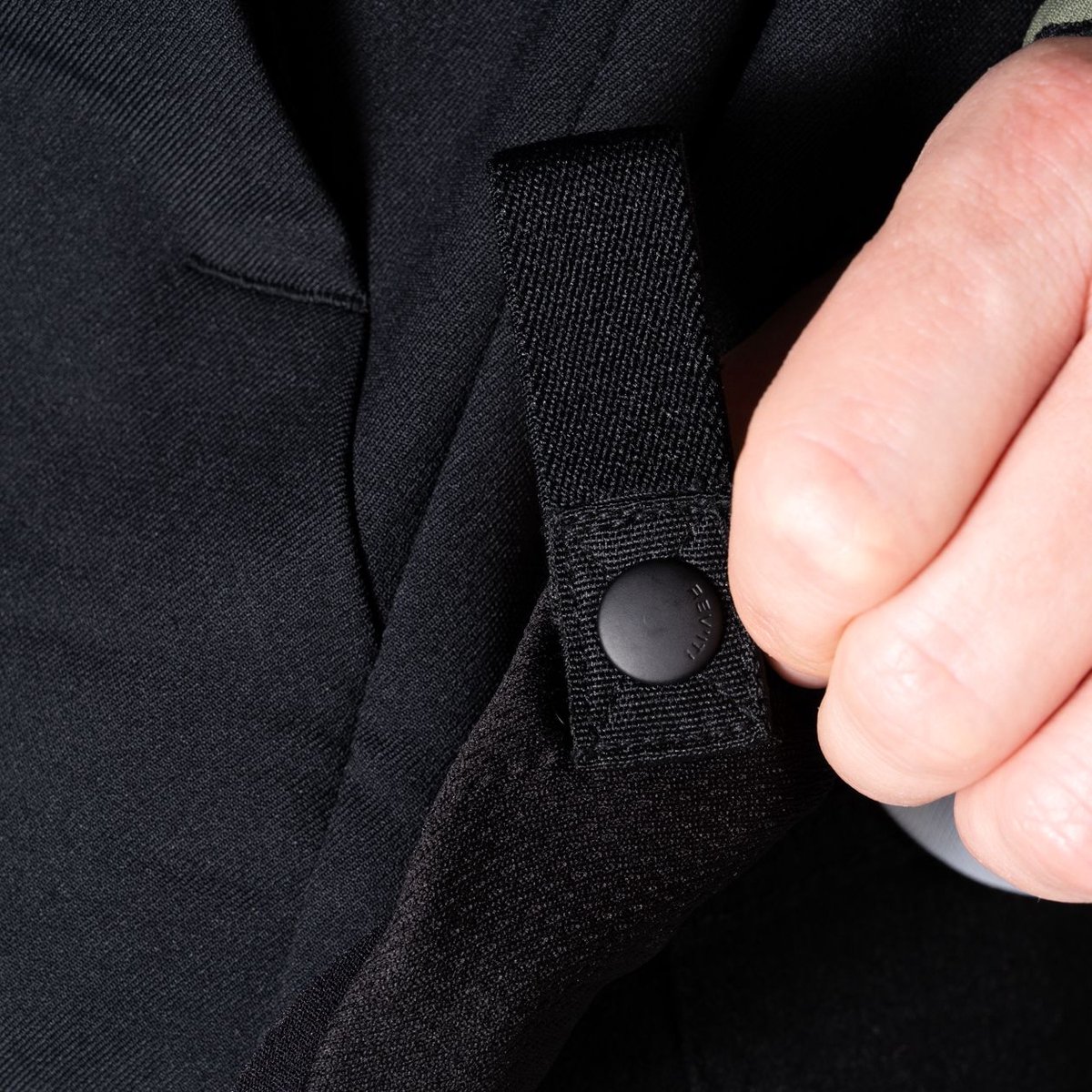 REV’IT! Andon Zwart Groen Motorhoodie - Maat L - Jas – foto 7