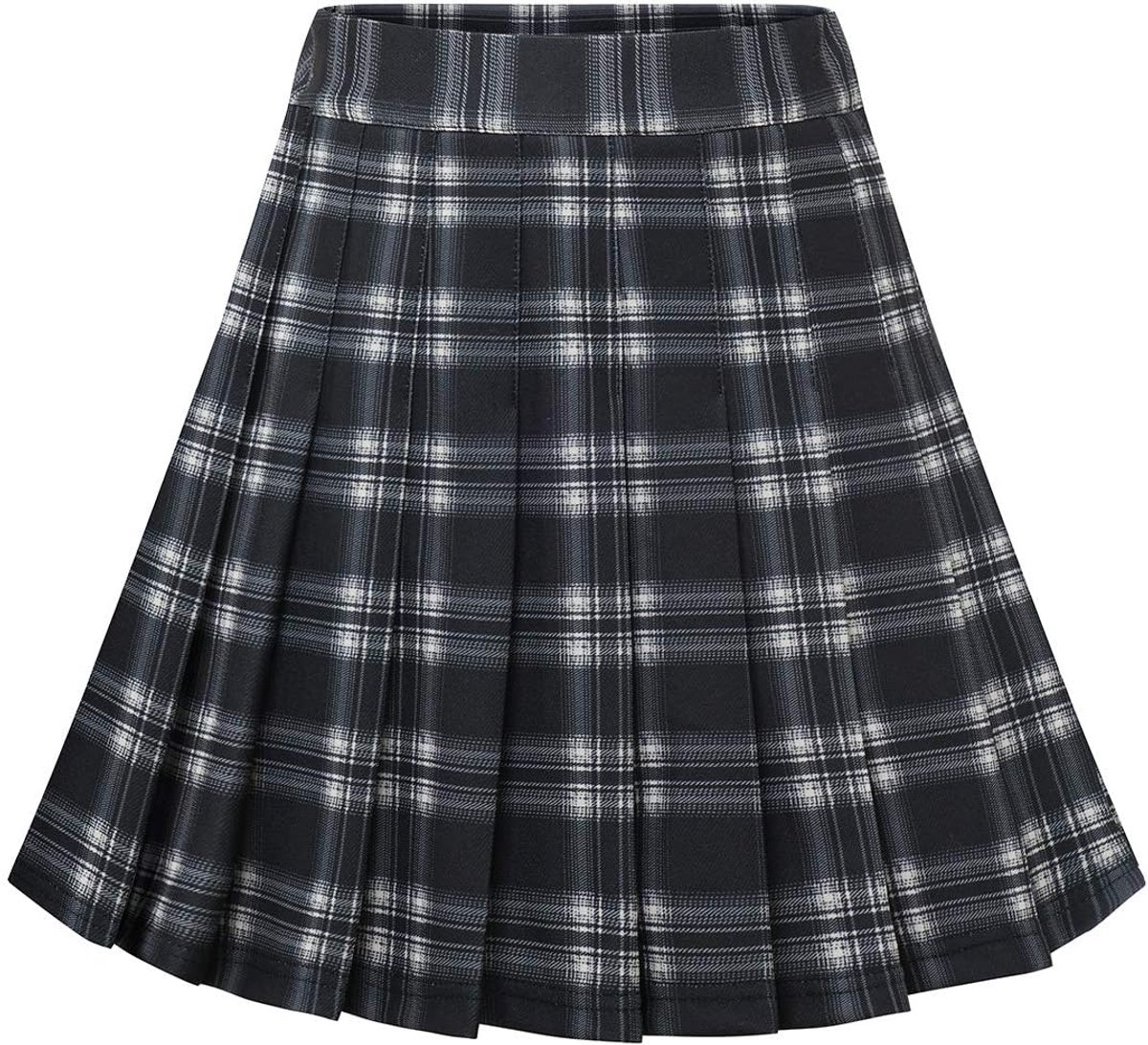Rimpelrok schattig mini meisjes tartan school rok skater tennis rok